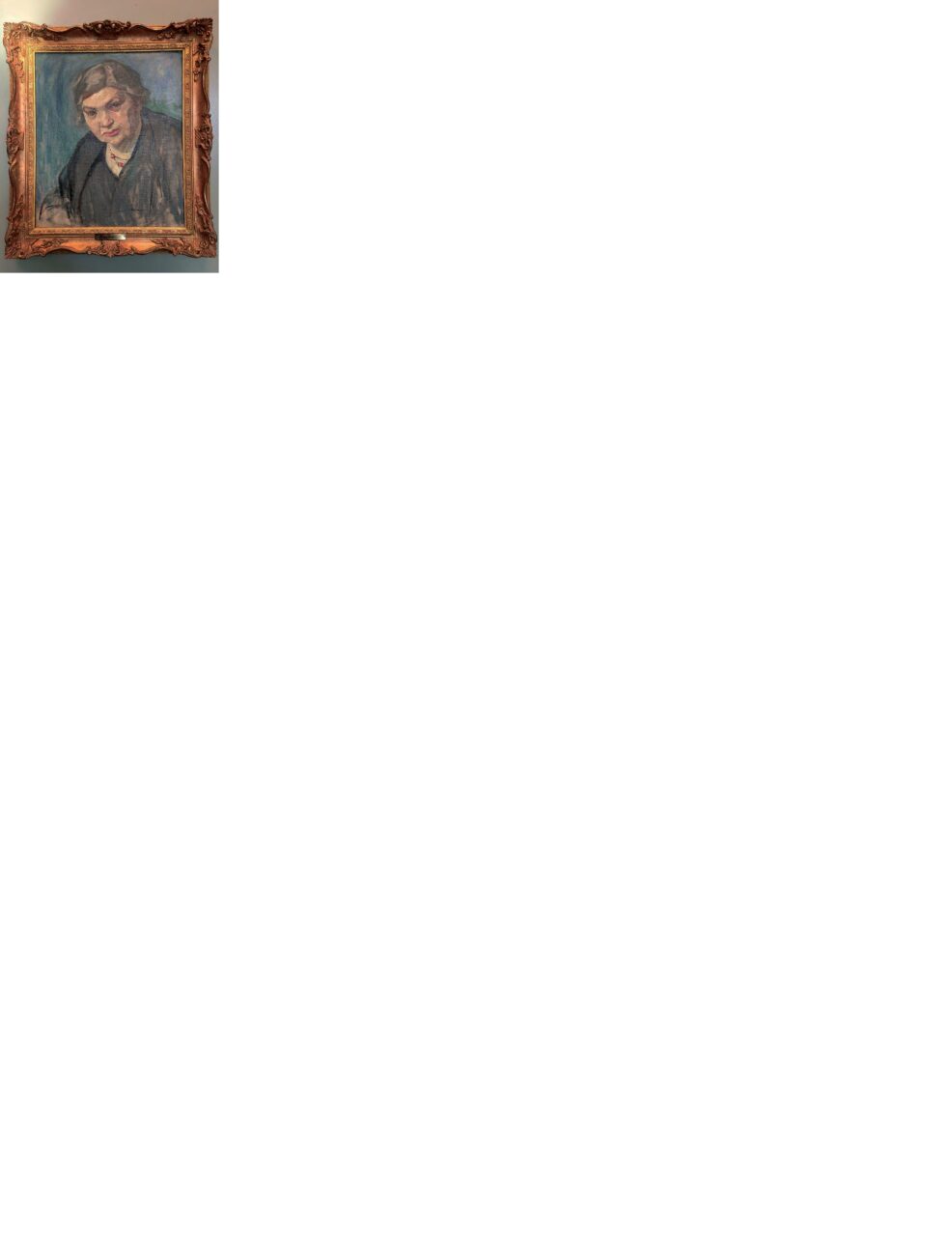 Mary Alexandra Bell Eastlake, Portrait of Maude Abbott, no date, oil on canvas, 20 × 17